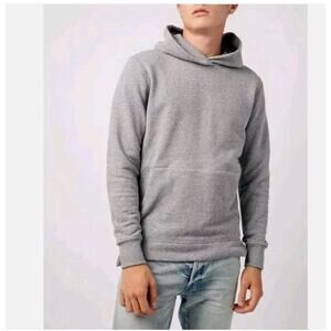 John Elliott Hooded Villain Pullover Hoodie Grey Streetwear Side Zips SZ XXL 5